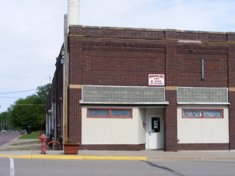 Street scene, Sherburn Minnesota, 2014