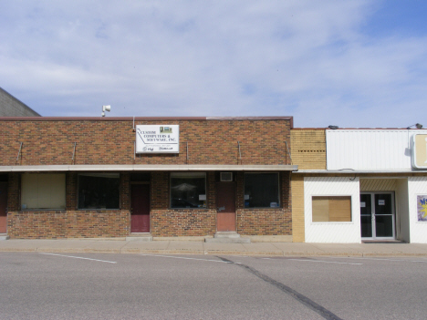 Street scene, Sherburn Minnesota, 2014