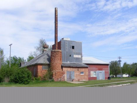 Old building, possibly former creamery, Sherburn Minnesota, 2014