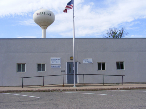 City Hall, Police Department and Senior Citizen Center, Sherburn Minnesota, 2014