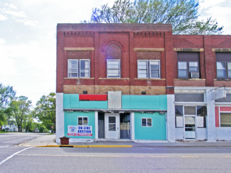 Street scene, Sherburn Minnesota, 2014