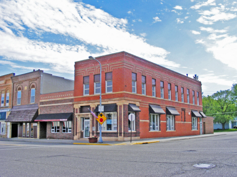 Street scene, Sherburn Minnesota, 2014