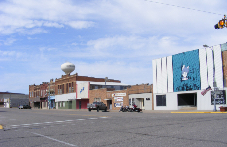 Street scene, Sherburn Minnesota