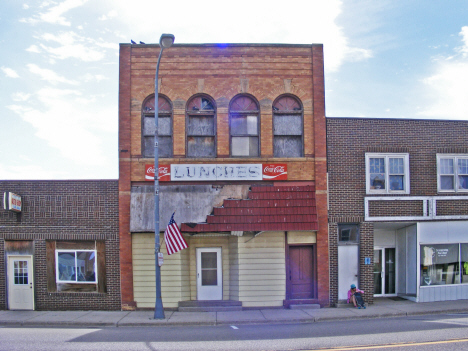 Street scene, Sherburn Minnesota, 2014