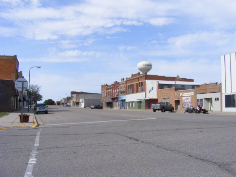 Street scene, Sherburne Minnesota, 2014