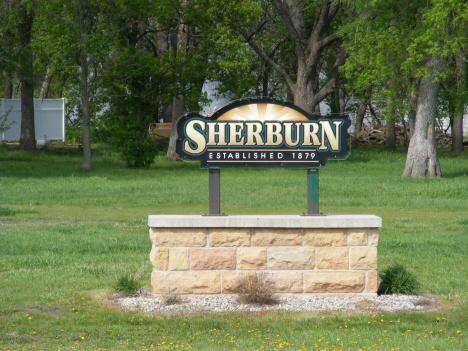 Sign, Sherburn Minnesota, 2014