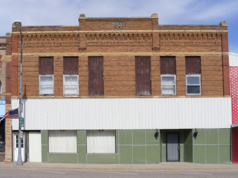 Street scene, Sherburn Minnesota, 2014