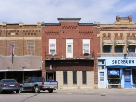 Street scene, Sherburn Minnesota, 2014