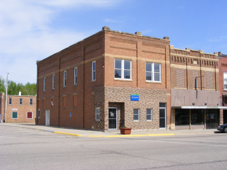 Street scene, Sherburn Minnesota, 2014