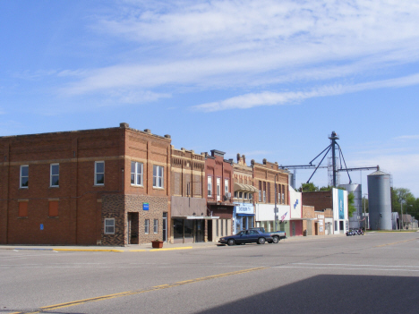 Street scene, Sherburn Minnesota, 2014