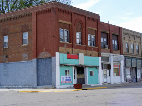 Street scene, Sherburn Minnesota, 2014