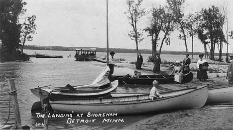 The Landing at Shoreham, 1910