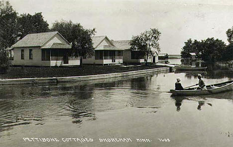Pettibone Cottages, Shoreham Minnesota, 1925