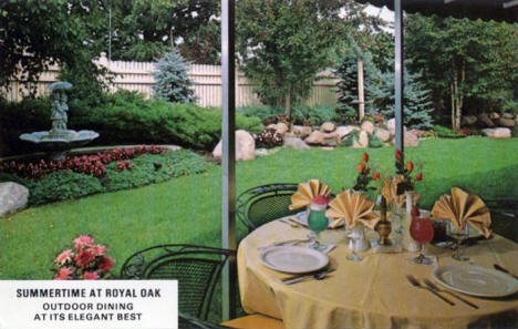 Koziak's Royal Oaks Restaurant, Shoreview Minnesota, 1960's?