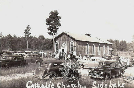 Catholic Church, Side Lake Minnesota, 1939