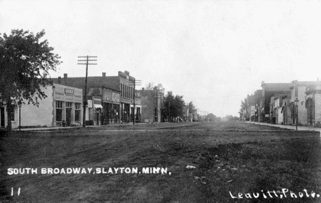 South Broadway, Slayton Minnesota, 1912