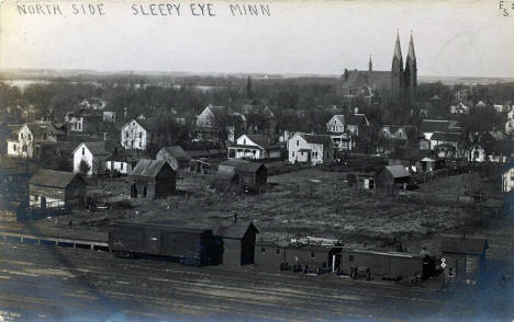 North side of Sleepy Eye Minnesota, 1911
