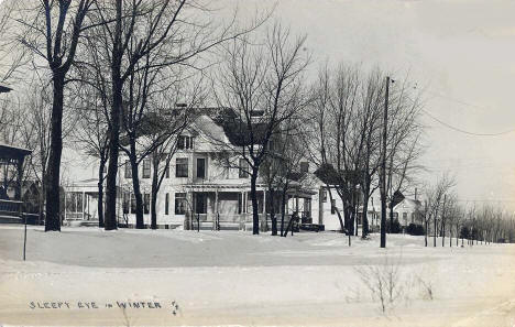 Sleepy Eye in the Winter, 1908