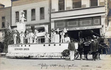 4th of July Parade, Sleepy Eye Minnesota, 1908