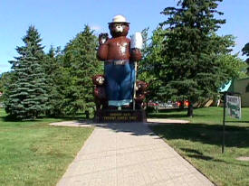 Smokey Bear Park, International Falls Minnesota