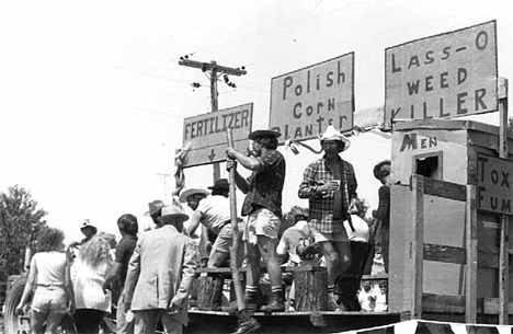 Polish Day parade, Sobieski, Minnesota, 1982