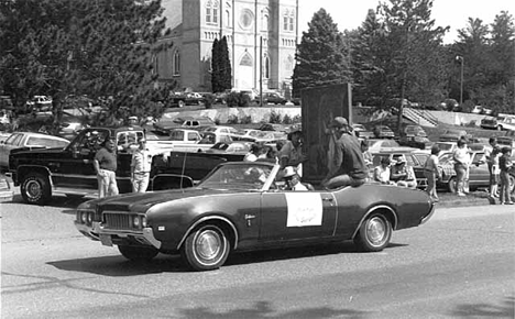 Polish Day parade, Sobieski Minnesota, 1982