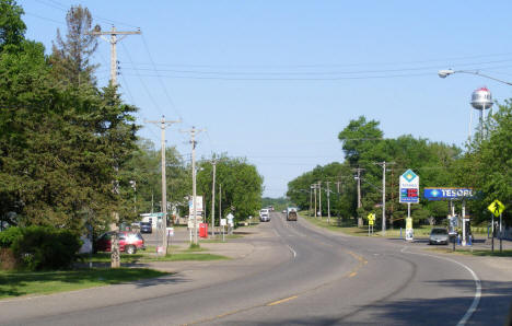 Street scene, South Haven Minnesota, 2009