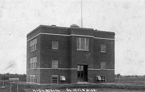 High School, South Haven Minnesota, 1910