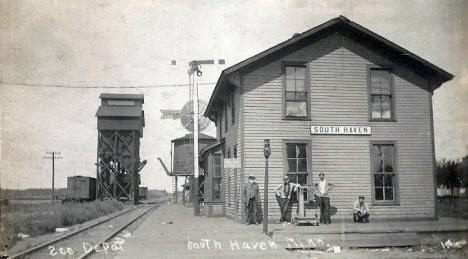 Soo Depot, South Haven Minnesota, 1910's