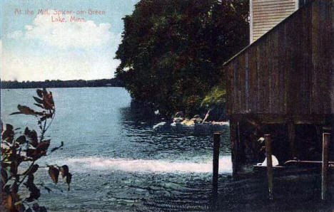 Old Mill Inn, Spicer Minnesota, 1916