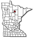 Location of Spring Lake Minnesota