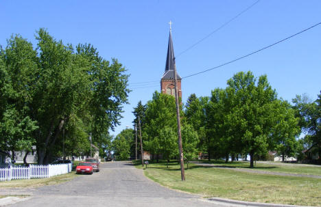 Street scene, Spring Hill Minnesota, 2009