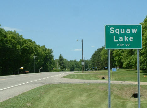 Entering Squaw Lake Minnesota, 2003