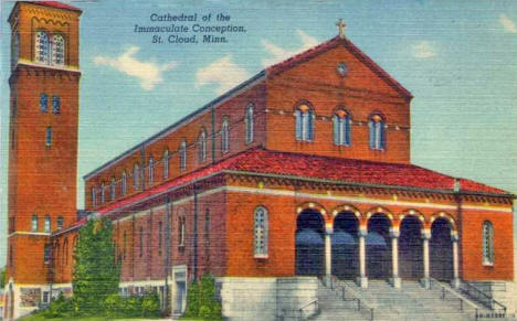Cathedral of the Immaculate Conception, St. Cloud Minnesota, 1946