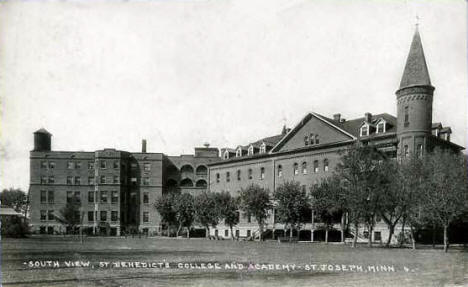 St. Benedict's College and Academy, St. Joseph Minnesota, 1923