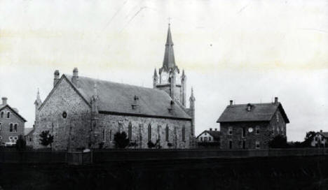 Church of St. Joseph and Parsonage, St. Joseph, Minnesota, 1888