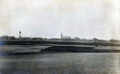 Birds eye view, St. Martin Minnesota, 1910?