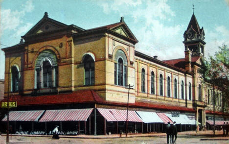 Public Library, St. Paul Minnesota, 1908