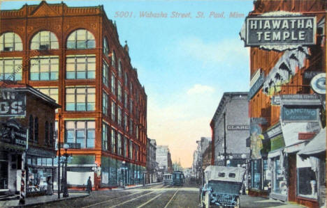 Wabasha Street, St. Paul Minnesota, 1910's