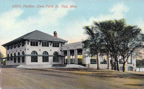 Pavilion, Como Park, St. Paul Minnesota, 1910's