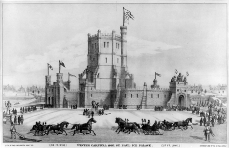 Winter carnival 1887 - St. Paul ice palace
