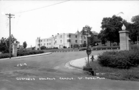 Gustavus Adolphus College, St. Peter Minnesota, 1950's