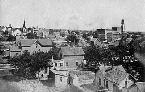 General view, Staples Minnesota, 1910