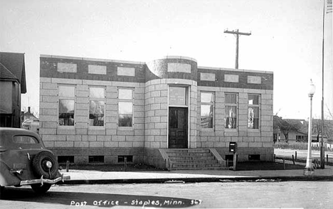 Post Office, Staples Minnesota, 1935