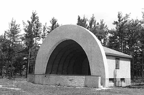 Band Shell, Staples Minnesota, 1940