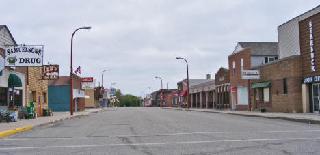 Street scene, Starbuck Minnesota, 2008