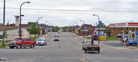 Street scene, Starbuck Minnesota, 2008