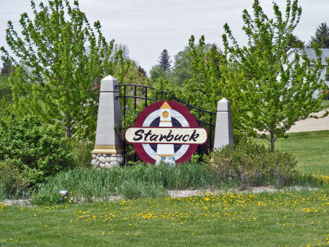 Starbuck Minnesota Welcome Sign, 2008