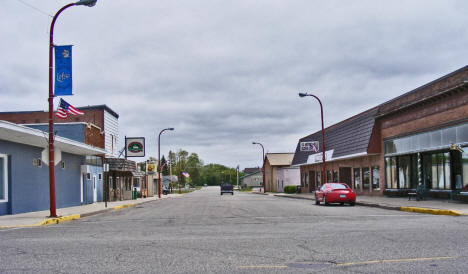 Street scene, Starbuck Minnesota, 2008