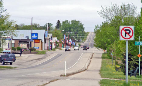 Street scene, Starbuck Minnesota, 2008